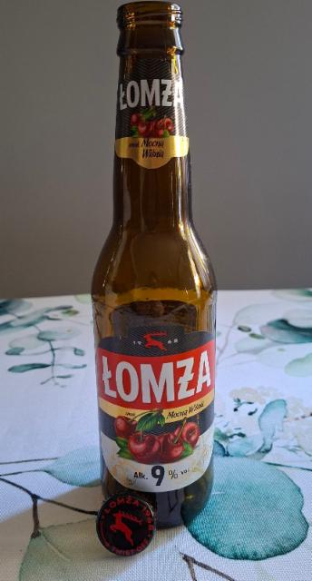 Łomża Mocna Wiśnia 9.0%, Browar Łomża (Van Pur), Poland