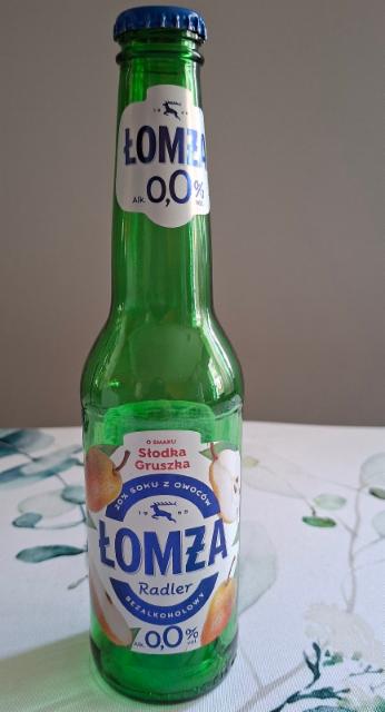 Łomża Radler 0,0% Słodka Gruszka 0.0%, Browar Łomża (Van Pur), Poland
