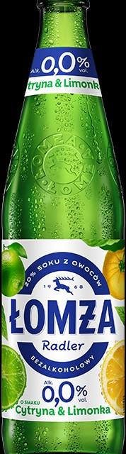 Łomża radler cytryna & limonka, Browar Łomża (Van Pur)