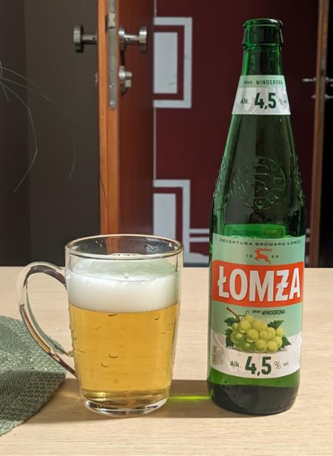 Łomza Winogrona 4.5%, Browar Łomża (Van Pur), Poland