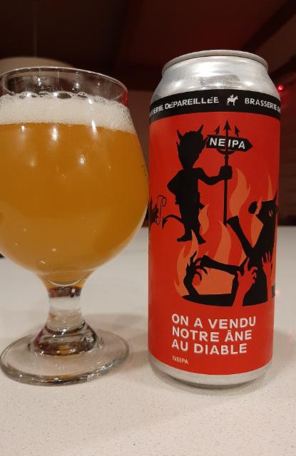 On a vendu notre âne au diable 6.4%, Brasserie Dépareillée, Canada