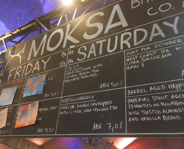 On Ice 5.0%, Moksa Brewing Co, United States