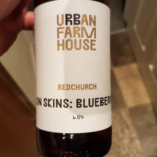 On Skins: Blueberry 6.0%, The Redchurch Brewery, England