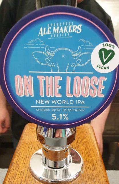 On The Loose 5.1%, Crosspool Ale Makers Society, England