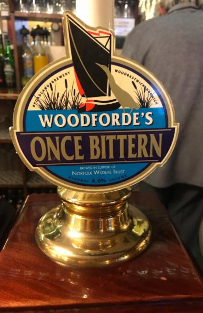 Once Bittern 4.0%, Woodforde's Brewery, England