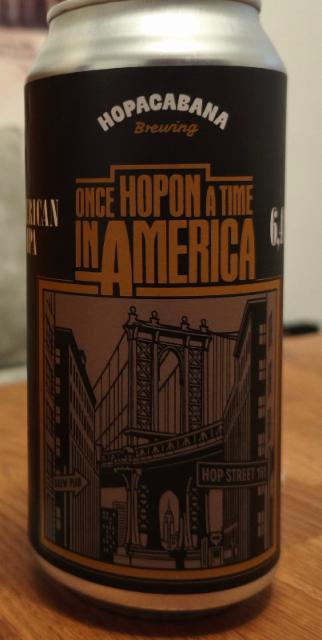 once hopon a time in america 6.4%, Hopacabana Brewing, Germany