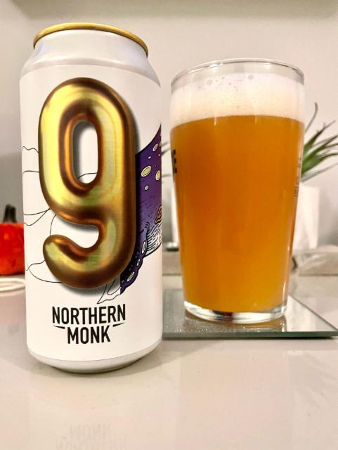 9th Anniversary // Once twice three times a dream line whale 7.4%, Northern Monk Brew Co., England