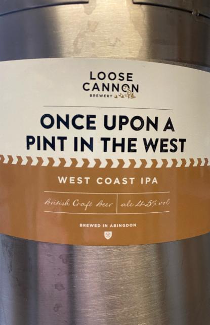 Once Upon A Pint In The West 4.5%, Loose Cannon Brewery, England