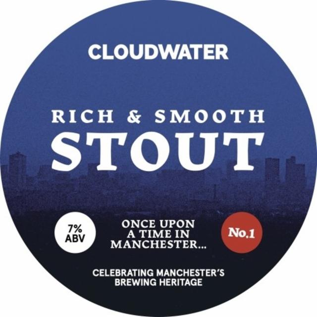 Once Upon A Time In Manchester No.1 Stout 7.0%, Cloudwater Brew Co., England