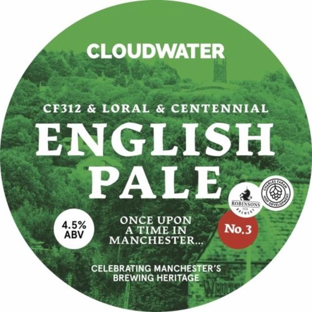 Once Upon A Time In Manchester No.3 English Pale 4.5%, Cloudwater Brew Co., England