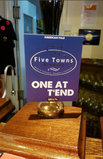 One At T'End 6.7%, Five Towns Brewery, England