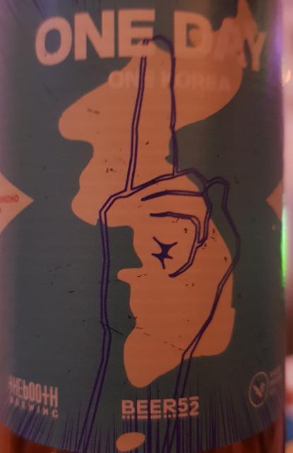 One Day One Korea 3.6%, The Booth Brewing Co, South Korea