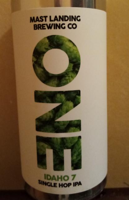 One Idaho 7 Single Hop IPA 6.4%, Mast Landing Brewing Co., United States