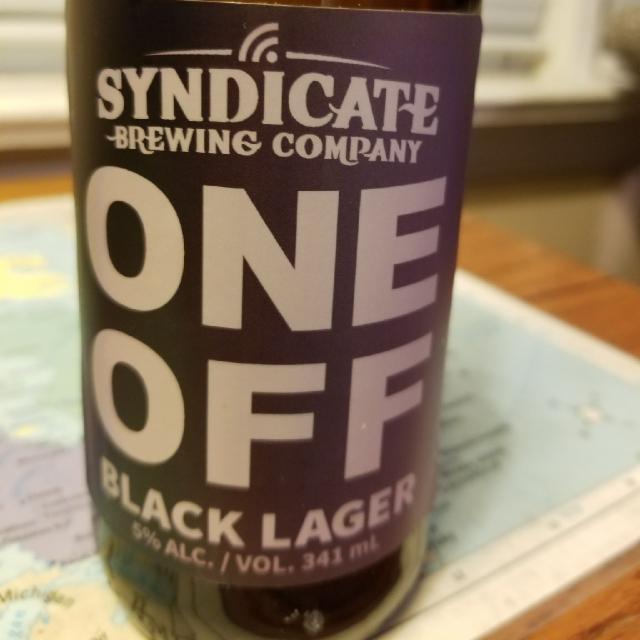 ONE OFF 5.0%, Syndicate Brewing Company, Canada