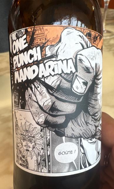 One punch mandarina, Brasserie La Nové