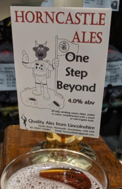 One Step Beyond 4.0%, Horncastle Ales, England