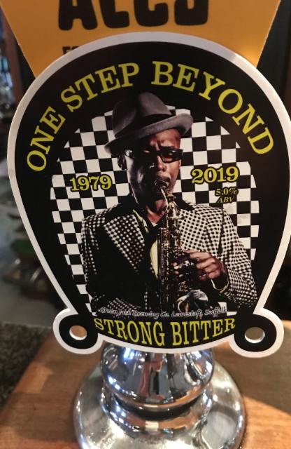 One step beyond 5.0%, Green Jack Brewery, England