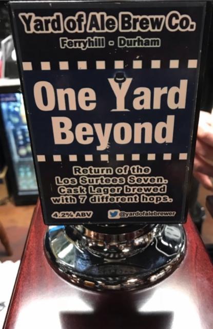 One Yard Beyond 4.2%, Yard Of Ale Brew Co., England