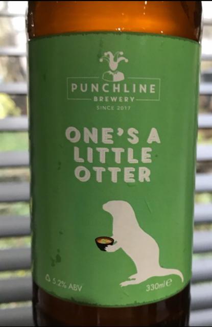 One's A Little Otter 5.2%, Punchline Brewery, England
