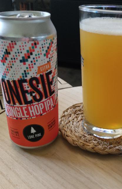 Onesie Single Hop Ipa 6.5%, Lone Pine Brewing Company, United States