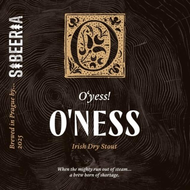O'Ness 4.0%, Sibeeria, Czech Republic