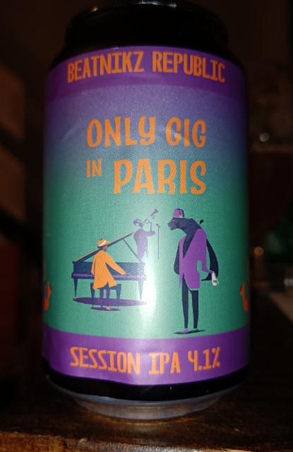 only gig in paris 4.1%, Beatnikz Republic Brewing Co., England