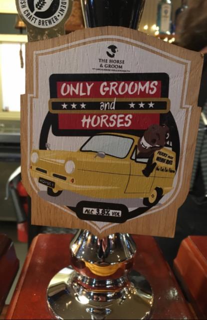 Only Grooms and Horses 3.8%, Ferry Ales Brewery, England