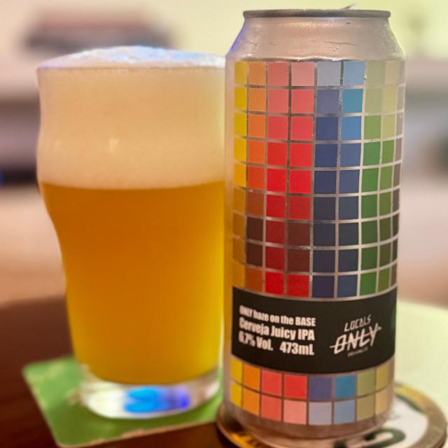 ONLY HAZE ON THE BASE 6.7%, Locals Only Brewing Co., Brazil