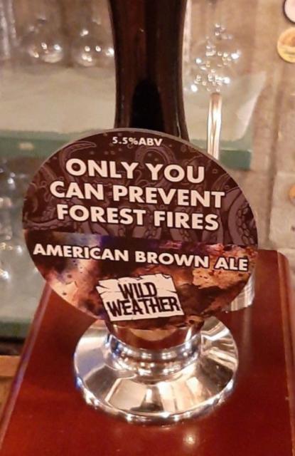 Only You Can Prevent Forest Fires 5.5%, Wild Weather Ales, England