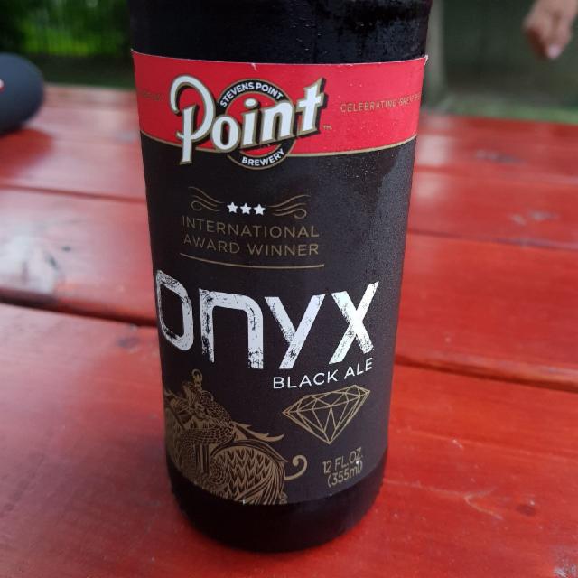 Onyx Black Ale 5.2%, Stevens Point Brewery, United States