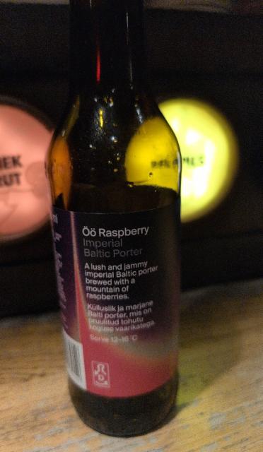 öö raspberry 10.5%, Põhjala, Estonia