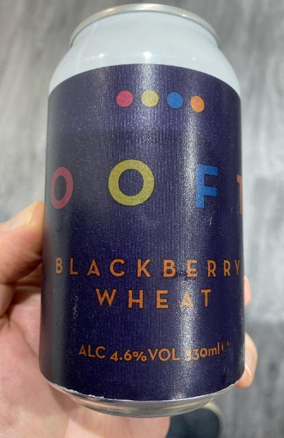 Ooft Blackberry Wheat 4.6%, First Chop, England