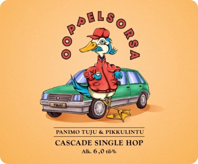 Ooppelsorsa 6.0%, Panimoyhtiö Tuju, Finland
