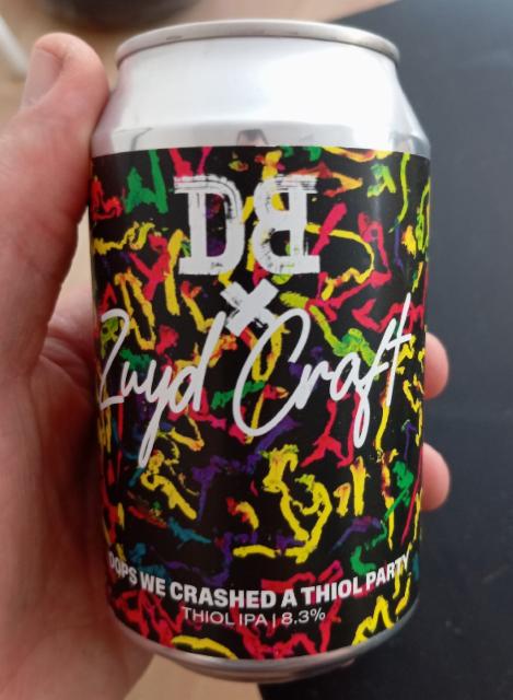 Oops we crashed a thiol party 8.3%, Brouwerij Dutch Bargain, Netherlands