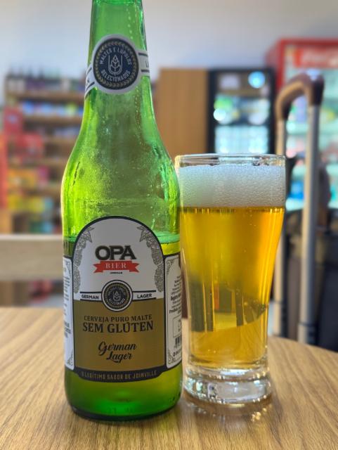Opa Beer German Lager 5.0%, Incasa SA, Brazil