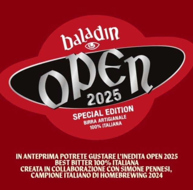 Open 2025 4.0%, Birrificio Agricolo Baladin, Italy