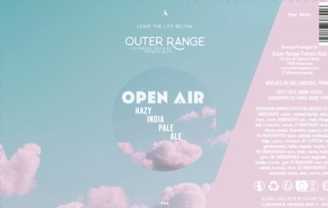 Open Air 6.2%, Outer Range Brewing Co. (France), France