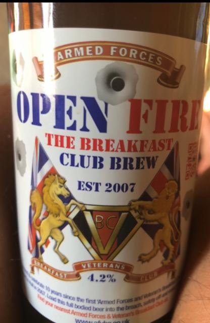 Open Fire 4.2%, Hook Norton Brewery, England