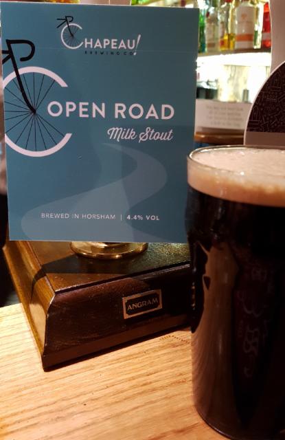 Open Road 4.4%, Chapeau Brewing, England