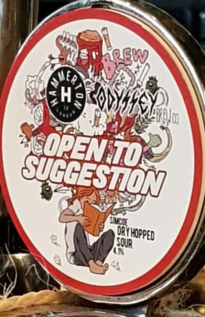 Open To Suggestion 4.1%, Hammerton Brewery, England