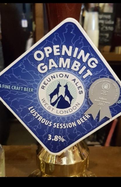 Opening Gambit 3.8%, Reunion Ales, England