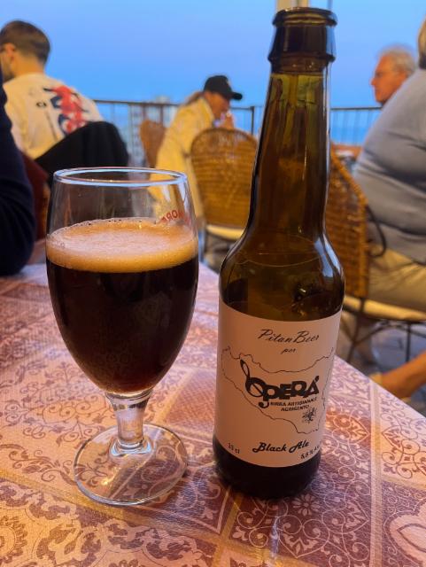 Operá Black Ale 5.5%, Pitan Beer, Italy