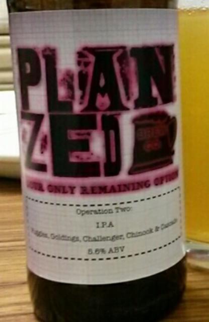 Operation Two 5.6%, Plan Zed Brew Co., England