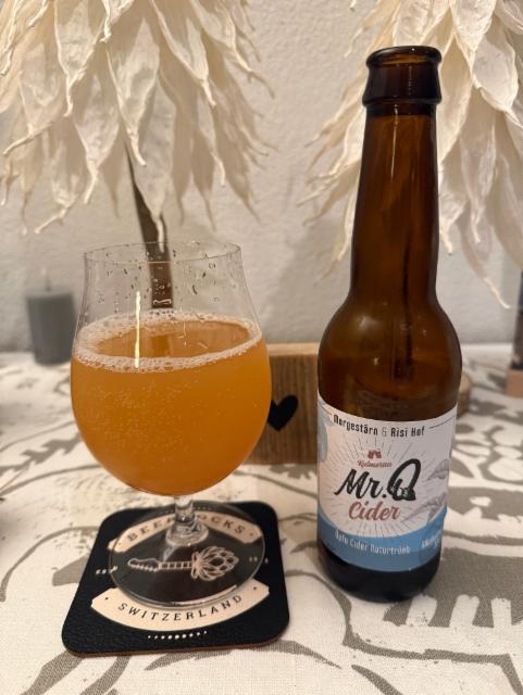 Öpfu Cider Naturtrüeb Alkoholfrei 0.0%, Mr. Q Cider, Switzerland