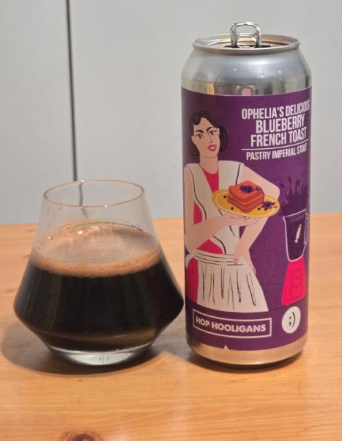 Ophelia's Delicious Blueberry French Toast 12.0%, Hop Hooligans, Romania