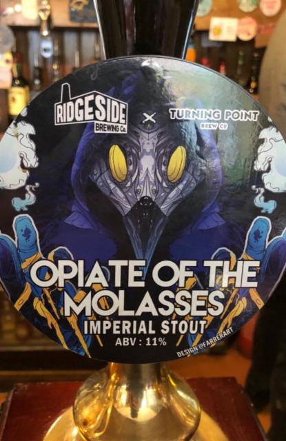 Opiate Of The Molasses 11.0%, Ridgeside Brewery, England
