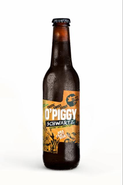 O'Piggy – Schwartz 5.5%, Brasserie BlackPig, Switzerland