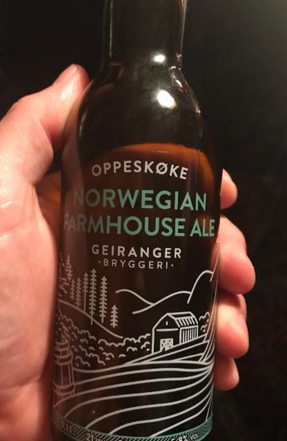 Oppeskøke Norwegian Farmhouse Ale, Geiranger Bryggeri
