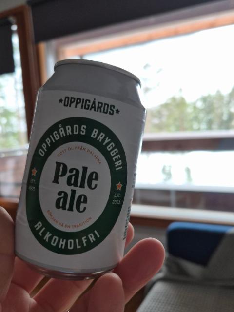 oppigårds pale ale alkoholfri, Oppigårds Bryggeri