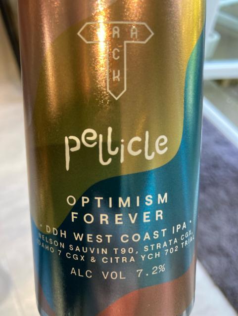 Optimism Forever 7.2%, Track Brewing Co., England